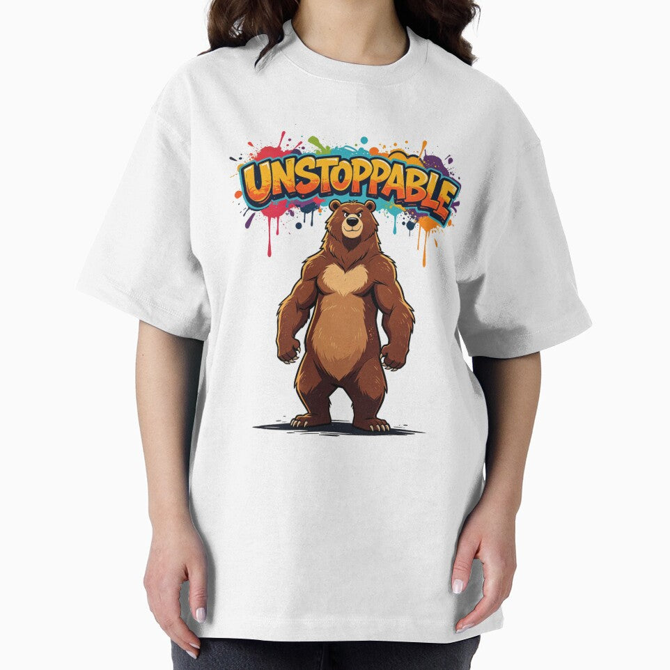 Unstoppable Bear Indomitable Power by LINSSEX Style • Urban & Sport Streetwear