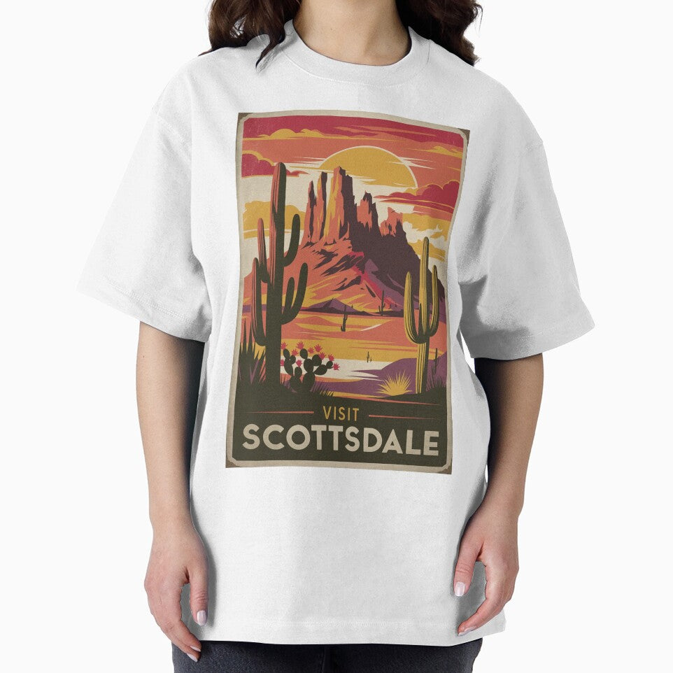 Scottsdale Vintage Travel Poster by TravelerRat