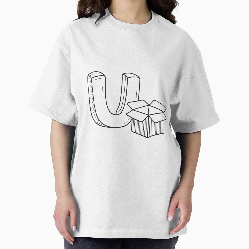 Letter U Beside Unboxing Package by rasagamastore