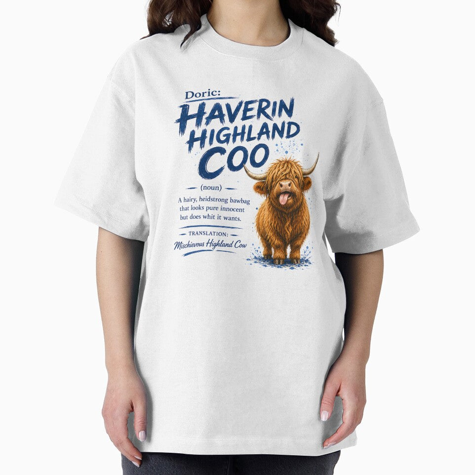 Haverin Highland Coo by SMalcolmDesigns
