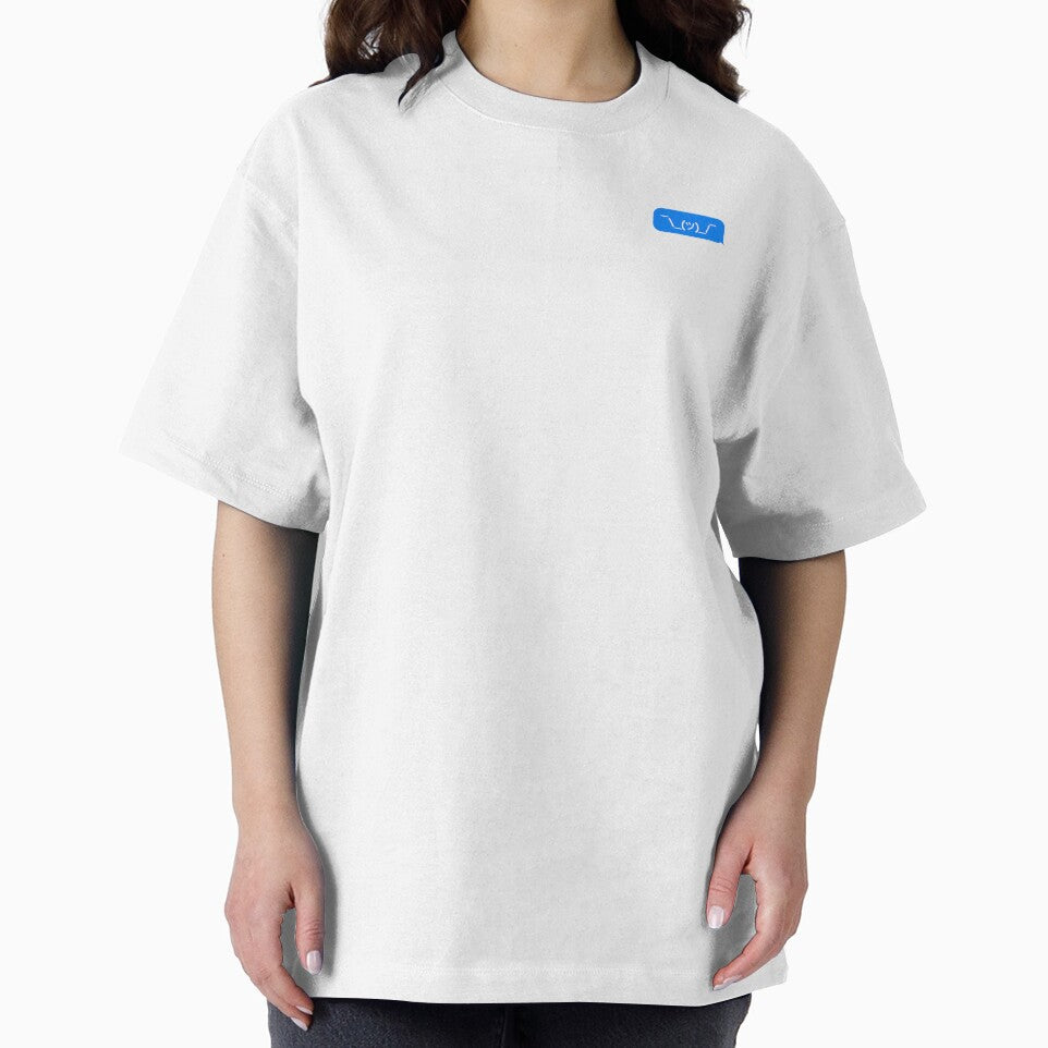 Shrug Emoji Text Bubble by Made By Havana