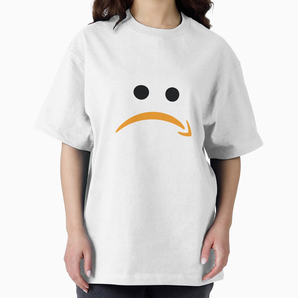 Funny Amazon-Inspired Frown Face Parody Logo for the Playful at Heart by Esko Customs