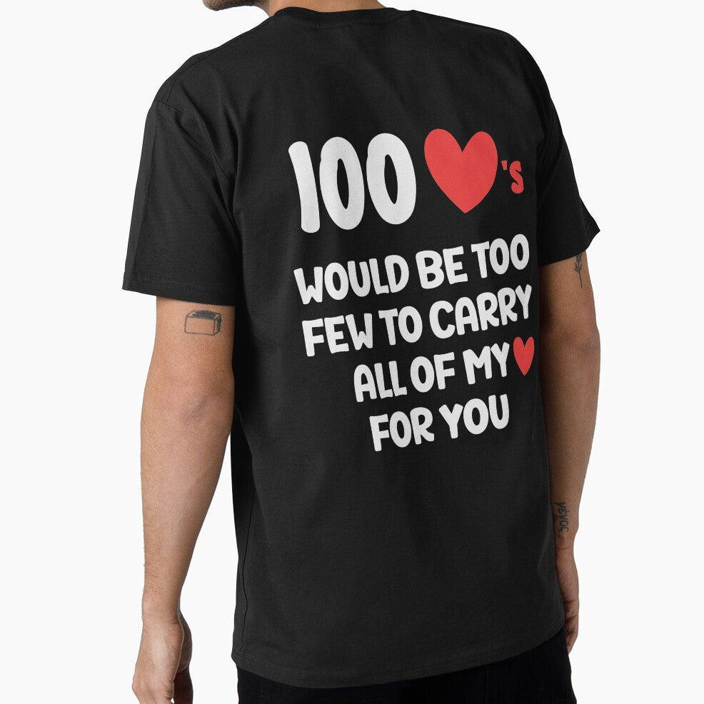100 hearts, Valentine for Girlfriend or Boyfriend by Sunnyhova
