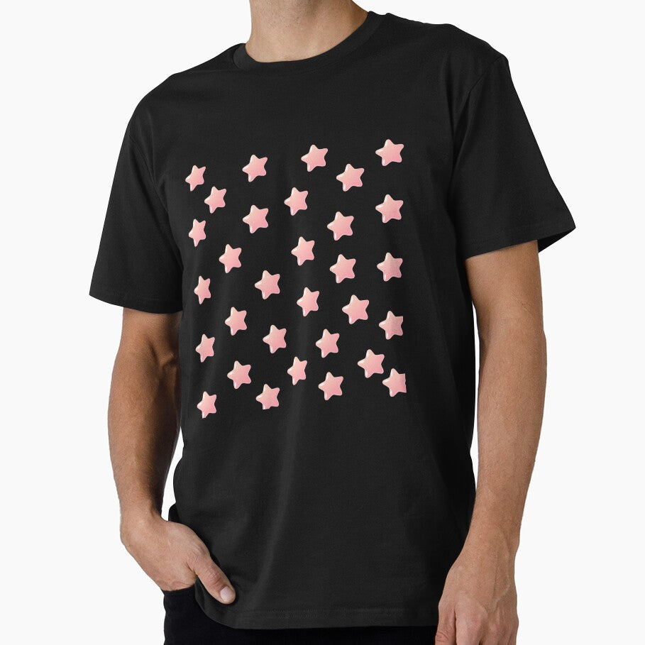 Pink Stars with Dark background by ShipDrop