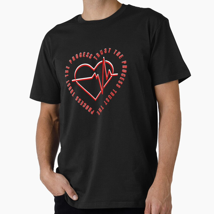 Trust The Process Heartbeat Line by TheMeatMovement