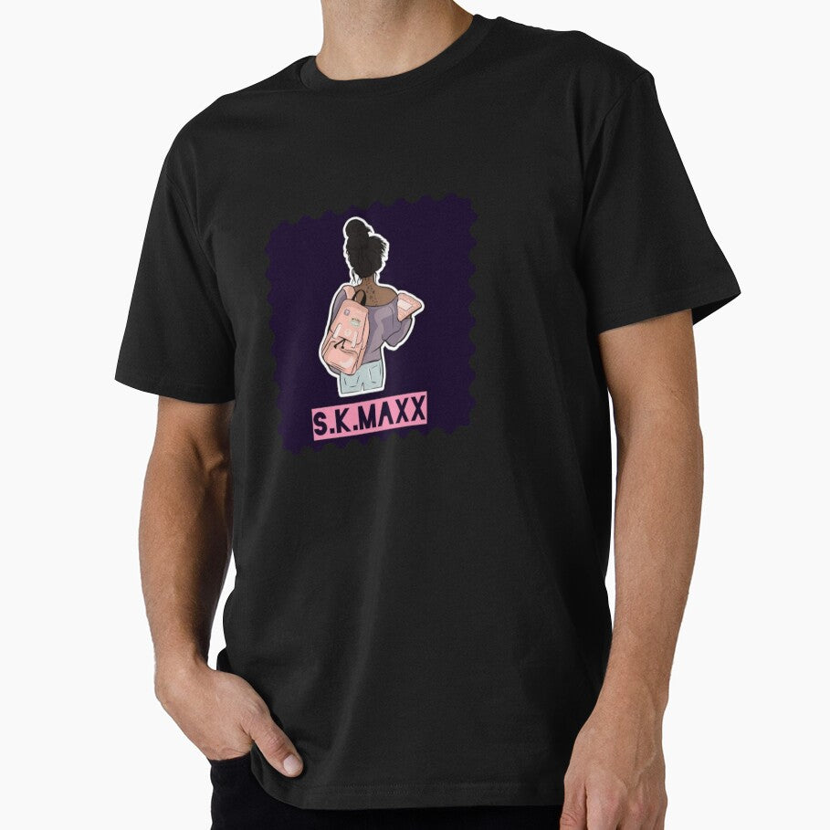 Stay cool teenage girl  sticker brand logo by SKMAXX