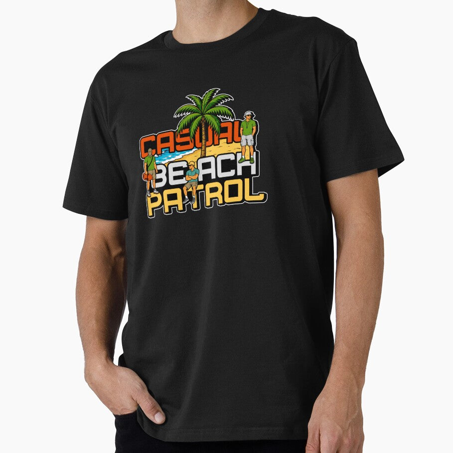 Casual Beach Patrol Summer Fan Shirt Tropical Terrace Culture by Ultras Propaganda