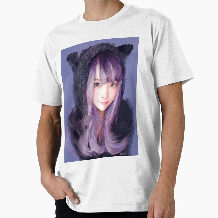 Purple panda girl by ViharArt