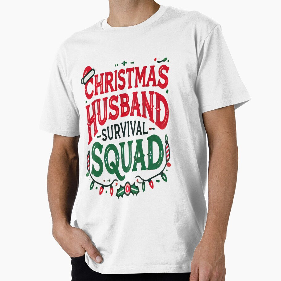 Christmas Husband Survival Squad – Funny Christmas Gift, Naughty Christmas by Rajasekar