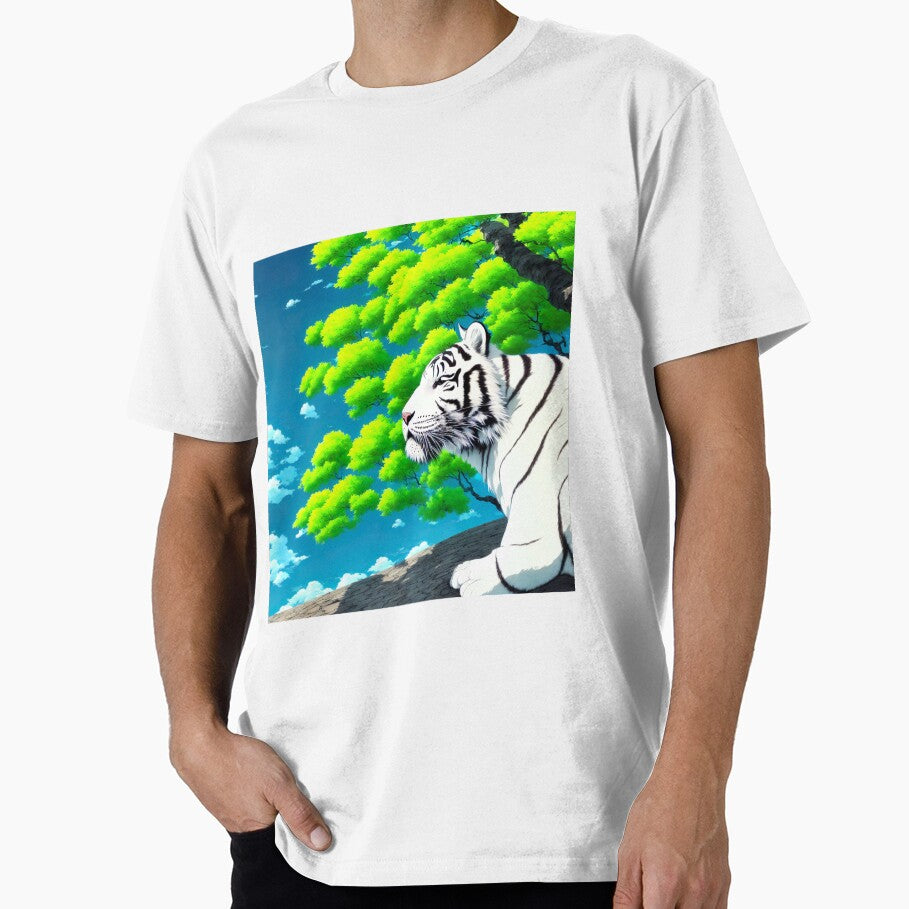 Lucky Tiger Day by @adorcharm Modern & Classic AI Art