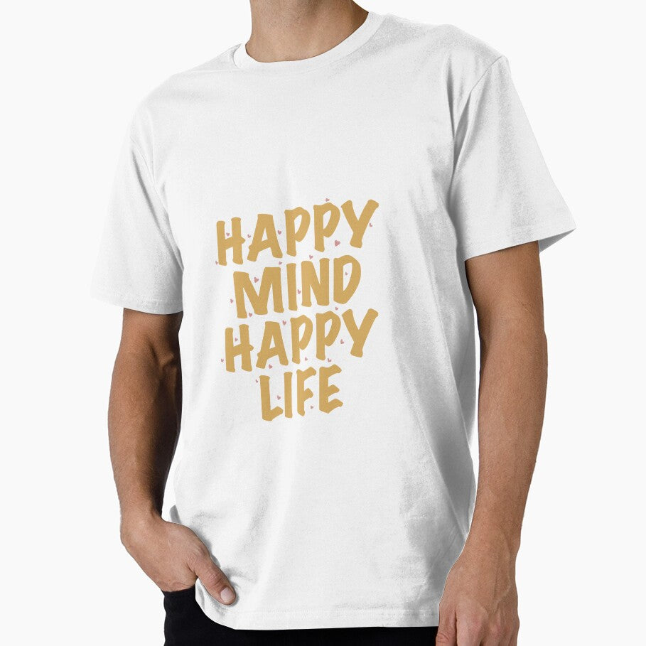 Happy Mind Happy Life by sketchiedigital