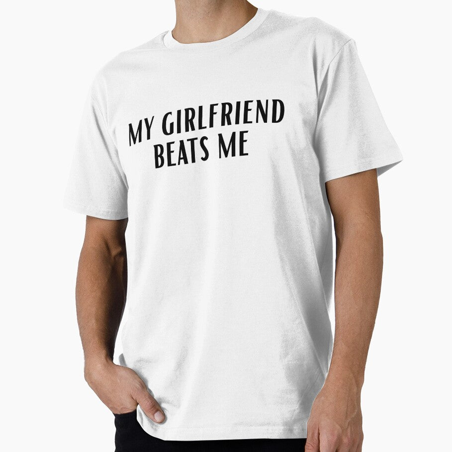 Funny boyfriend quotes, Boyfriend gifts for him, my girlfriend beats me, adult humor sayings by CCKimShop