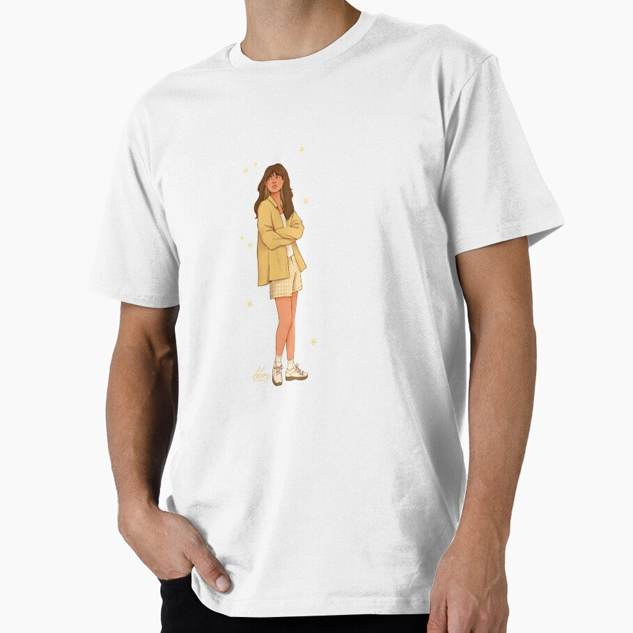 Yellow Fashion Girl by Ebby Desenha