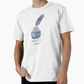 Celestial Blue Purple Ink Pen / Rewrite the Universe by DreamiCloud