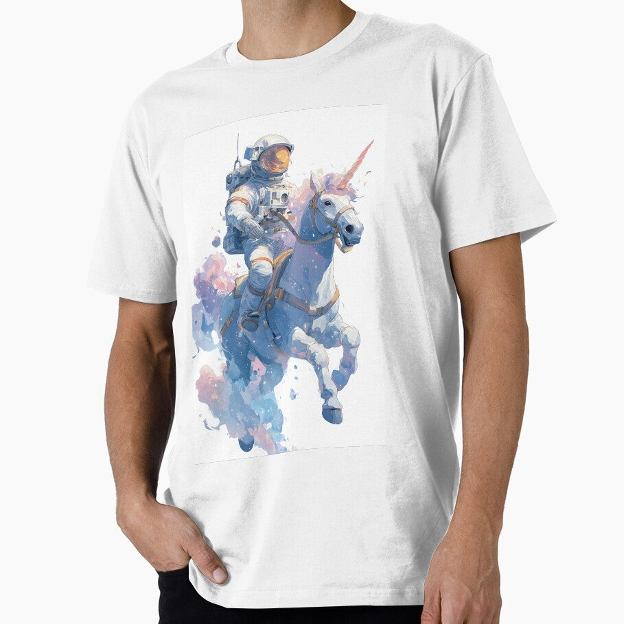 Cosmic Unicorn Rider - Space Astronaut Graphic by DanielY01