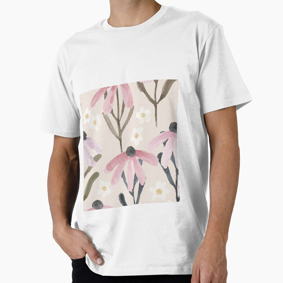 Watercolor Lilac Flowers Purple Floral by Erin Kendal