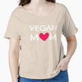 Vegan Mom TShirt (Gift for Mom on Mother's Day 2017) by VEGANDOCK