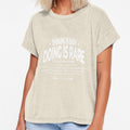 Thinking Is Easy Doing Is Rare Streetwear Typography Design by outlyndstudios2