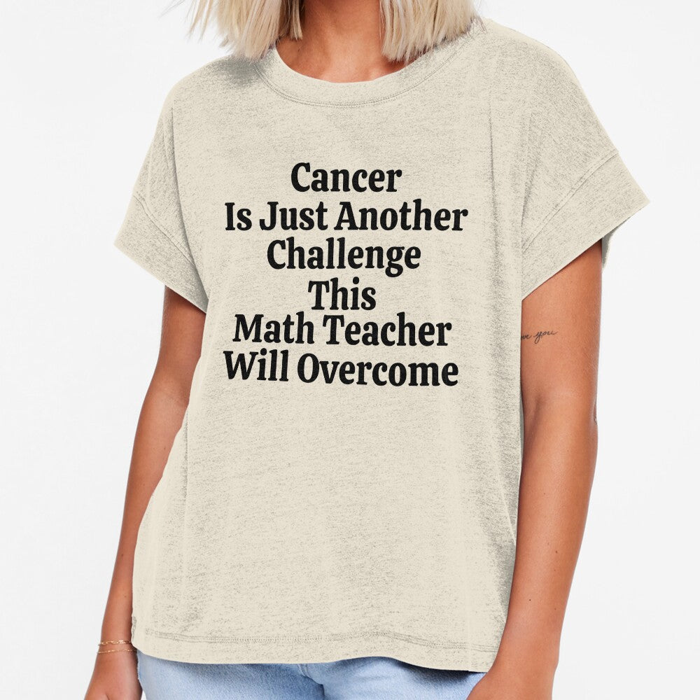Cancer Is Just Another Challenge This Math Teacher Will Overcome - Funny Math by usaworld