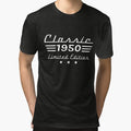 Classic 1950 Limited Edition Vintage Birthday Shirt by printshirtart