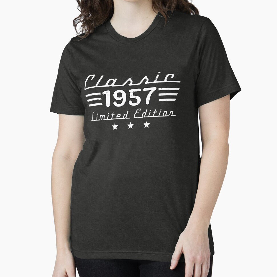 Classic 1957 Limited Edition Vintage Birthday Shirt | Retro 68th Birthday Gift by printshirtart
