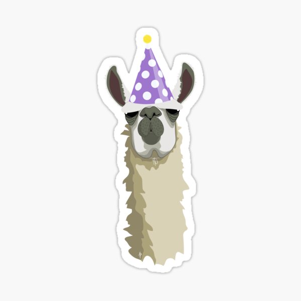 Birthday Llama by AParry