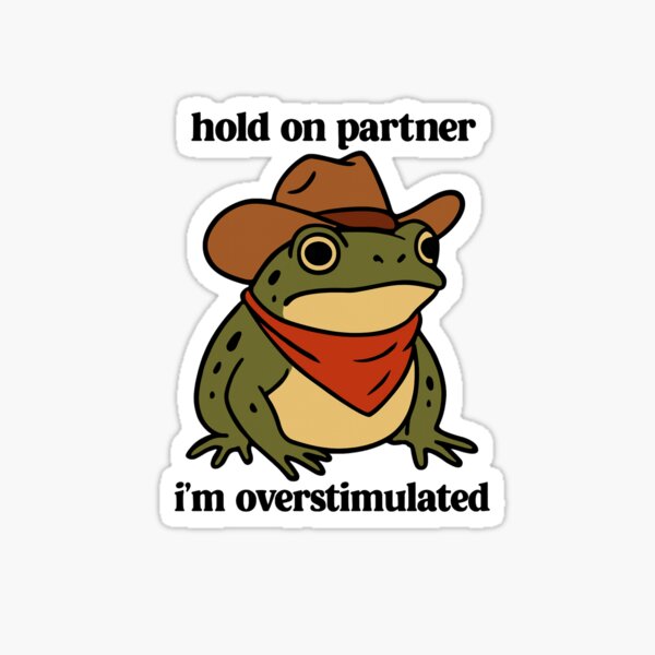 Hold On Partner I'm Overstimulated by Migdaliala