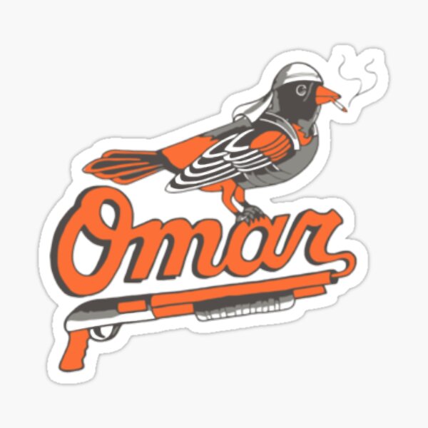 Omar The Wire Baltimore Oriole by MatiasHe1kkinen